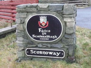 Hebridean Culture - gaelic signage
